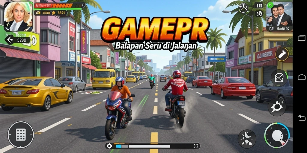 Tampilan gameplay seru dan mendebarkan di <strong>GAMERP</strong>.