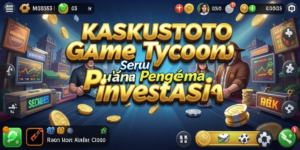 Tampilan gameplay KASKUSTOTO dengan elemen Tycoon yang menarik.