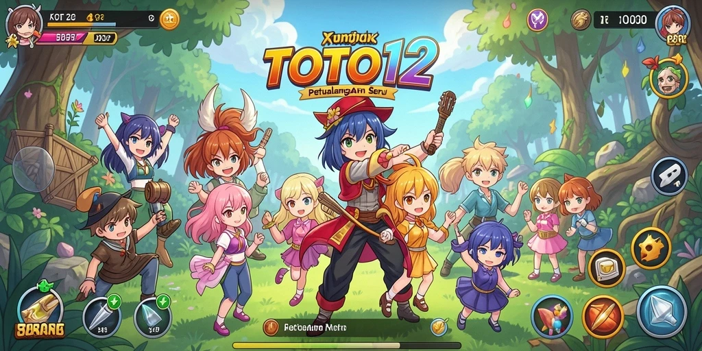 Tampilan gameplay TOTO12 yang menakjubkan dan penuh aksi.
