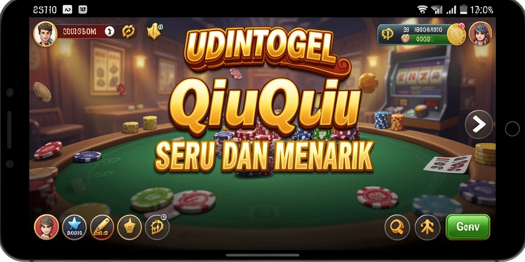 Gameplay seru dan menarik dari UDINTOGEL dalam QiuQiu.