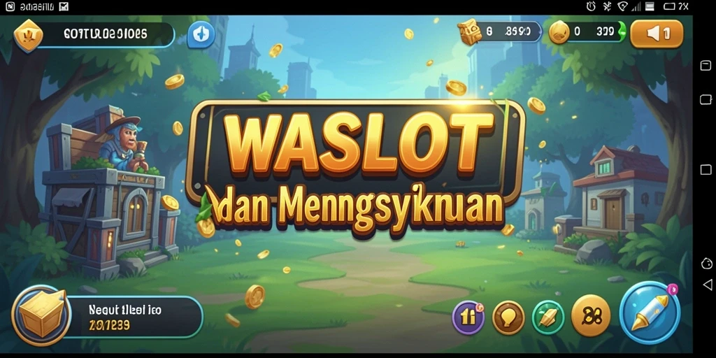 Gameplay menarik WASLOT yang menggambarkan aktivitas permainan Idle.